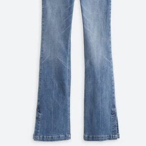 Judy Blue High Waisted Tummy Control Vintage Wash Slim Boot Jean, Size 32 (14)